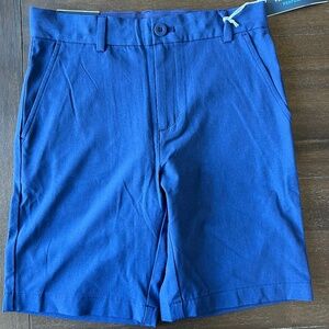 New Vineyard Vines boys size 12 navy breaker shorts performance